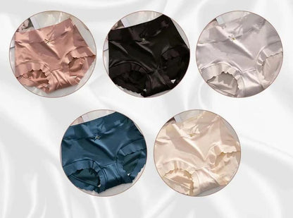 Satin Ice Silk Seamless Panties Pack of 1